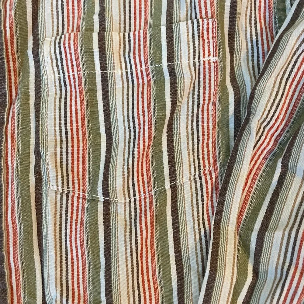 Old Navy Striped Long Sleeve Button Down Shirt 5T